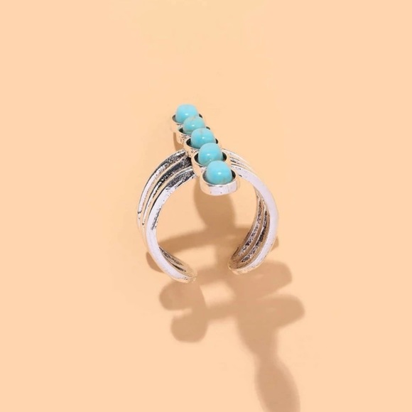 VINTAGE TURQUOISE RING - Picture 6 of 7